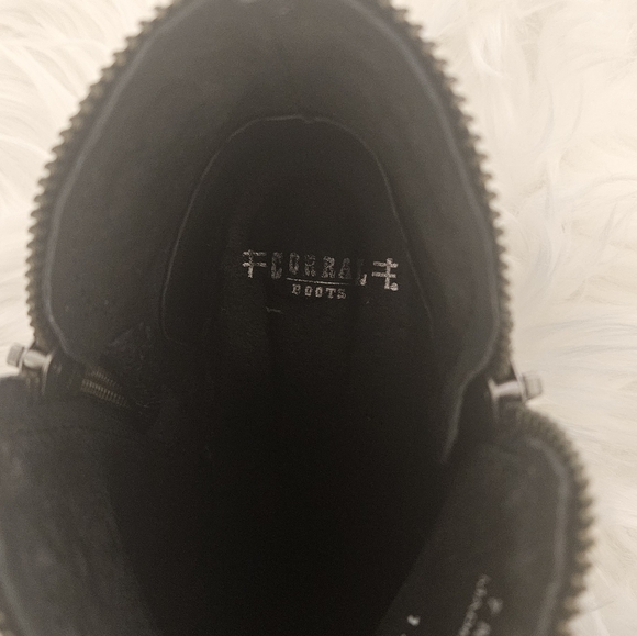 Circle G Corral Fringe Black Western Booties - Picture 6 of 14